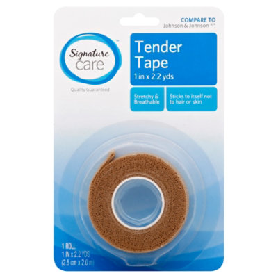 Signature Care Tender Tape 1in x 2.2yds - Each