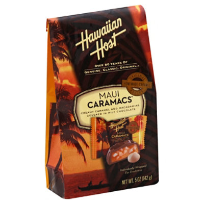 Hawaiian Host Maui Carmacs Macadamias Creamy Caramel And Milk Chocolate