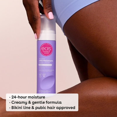 EOS Shave Cream Lavender Jasmine - 7 Fl. Oz. - Image 4
