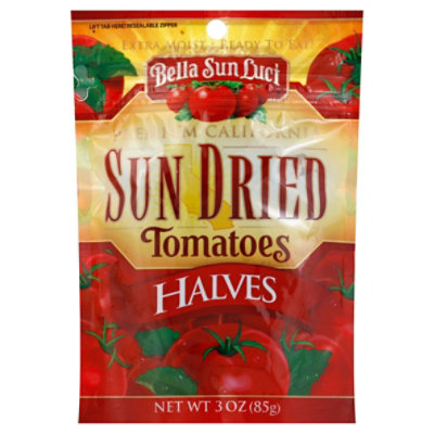 Bella Sun Luci Tomatoes Sun Dried Halves Prepacked - 3 Oz