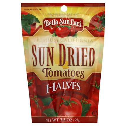 Bella Sun Luci Tomatoes Sun Dried Halves Prepacked - 3 Oz - Image 1