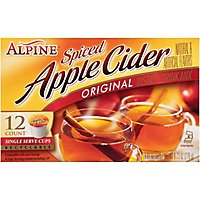 Alpine Original Spiced Apple Cider Single Serve Cups - 9.72 Oz