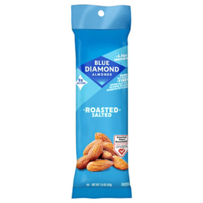Blue Diamond Almonds Roasted Salted - 1.5 Oz - albertsons