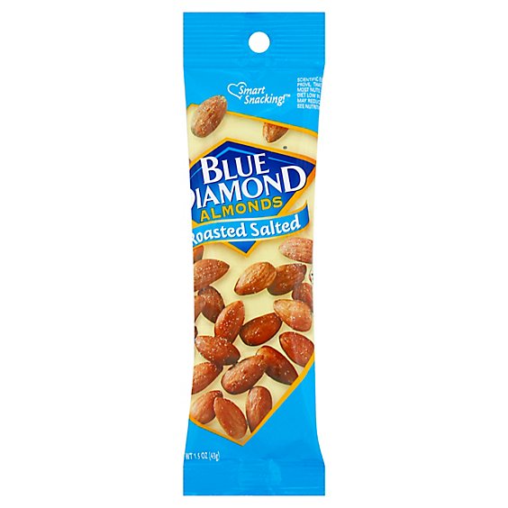 Blue Diamond Almonds Roasted Salted - 1.5 Oz