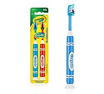 GUM Toothbrush Crayola Soft - 2 Count
