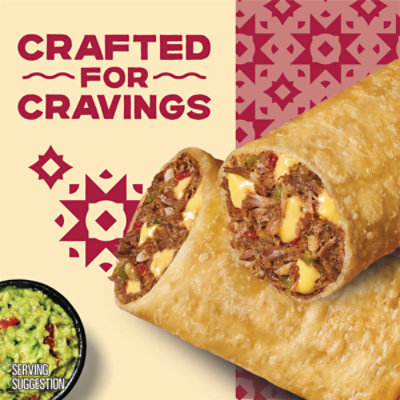 El Monterey Signature Chimichanga Shredded Steak & Cheese Chimichanga - 5 Oz - Image 7