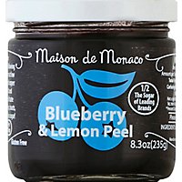 Maison de Monaco Preserves Blueberry & Lemon Peel - 8.3 Oz - Image 2