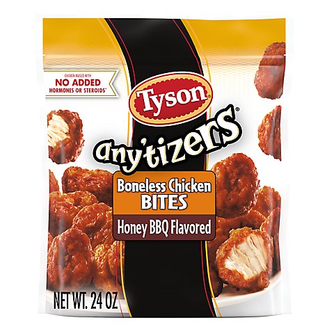 Tyson Anytizers Honey BBQ Boneless Frozen Chicken Bites - 24 Oz
