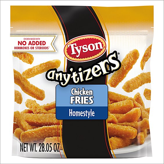 Tyson Anytizers Homestyle Frozen Chicken Fries - 28.05 Oz