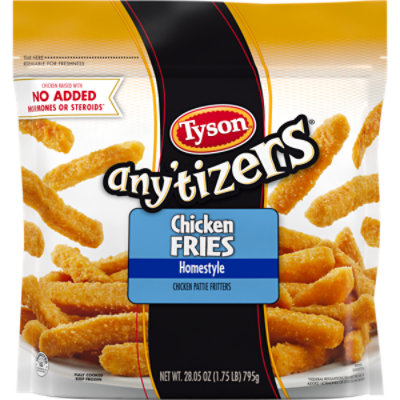 Tyson Anytizers Homestyle Frozen Chicken Fries - 28.05 Oz