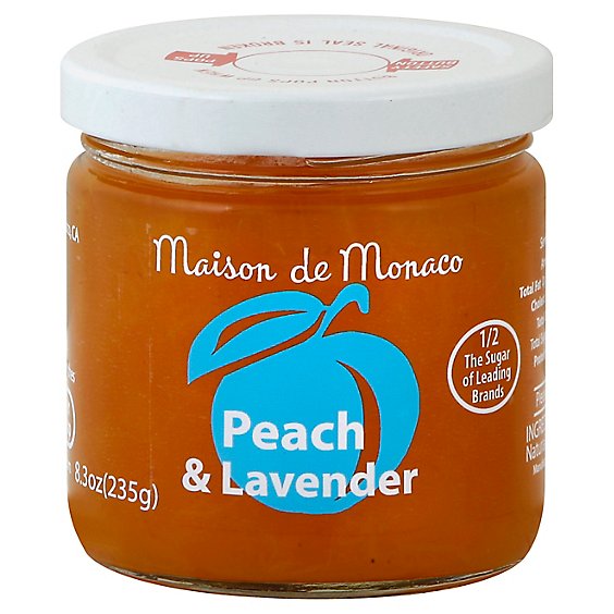 Maison de Monaco Preserves Peach & Lavender - 8.3 Oz