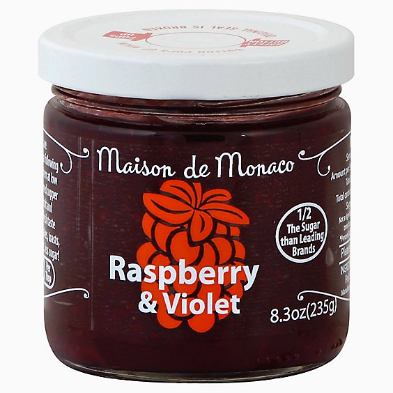 Maison de Monaco Preserves Raspberry & Violet - 8.3 Oz