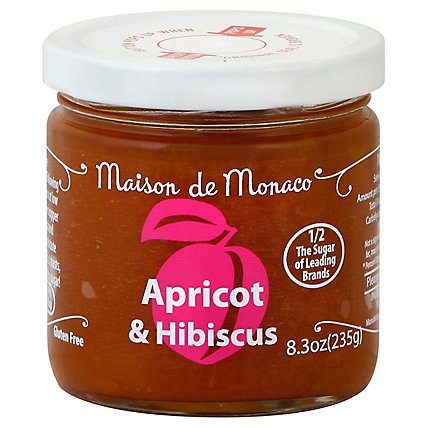 Maison de Monaco Preserves Apricot & Hibiscus - 8.3 Oz - Image 1