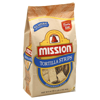 Mission Tortilla Strips Restaurant Style Fiesta Size - 20 Oz - Image 4