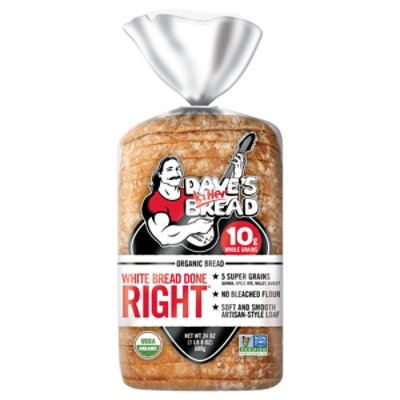 Daves Killer Bread Organic White Bread Done Right - 24 Oz - Image 3