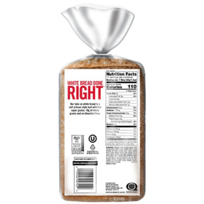 Dave's Killer Bread White Bread Done Right Artisan-Style Organic White Bread Loaf - 24 Oz - Image 7