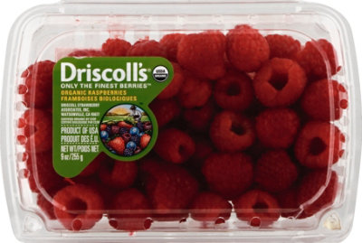 Raspberries Organic - 9 Oz - Safeway