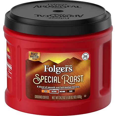 Folgers Coffee Ground Medium Roast Special Roast - 24.2 Oz