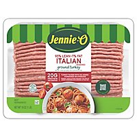Jennie-O Turkey Store Lean Ground Turkey Italian Seasoned Fresh - 16 Oz - Image 2