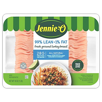Jennie-O 99% Lean Ground Turkey Breast Fresh - 16 Oz - Image 3