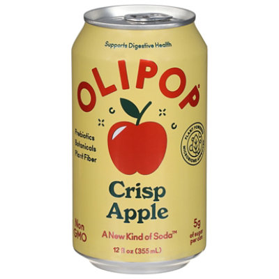 Olipop Crisp Apple Sparking Soda - 12 Fl. Oz. - Image 3