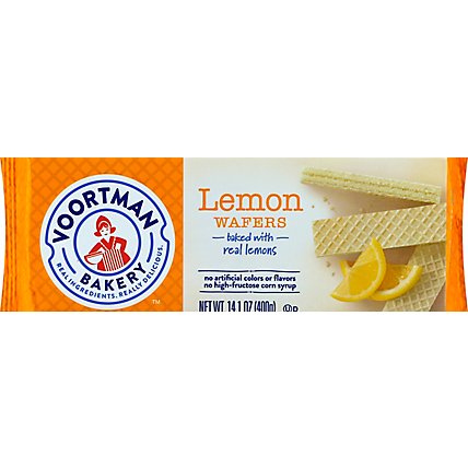 Voortman Bakery Wafers Lemon - 14.1 Oz - Image 2