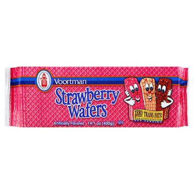 Voortman Bakery Wafers Strawberry - 14.1 Oz