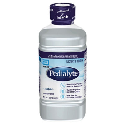 Pedialyte Unflavored Electrolyte Solution - 1 Liter - Image 3