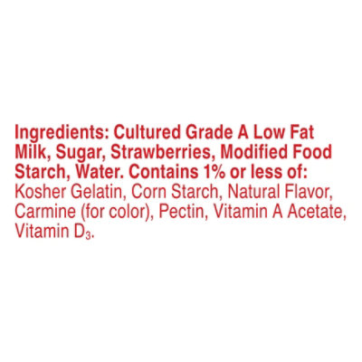 Yoplait Original Yogurt Low Fat Strawberry Cheesecake - 6 Oz - Image 5