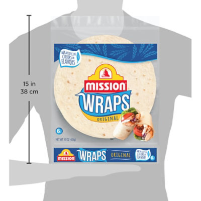 Mission Wraps Original Bag 6 Count - 15 Oz - Image 5