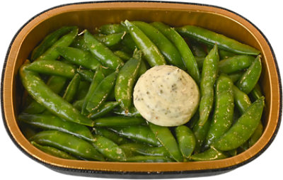 ReadyMeals Seasoned Snap Peas - Each - Image 1
