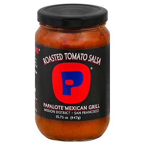 Papalote Mexican Grill Salsa Tomato Roasted Jar - 15.75 Oz