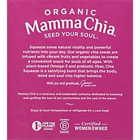Mamma Chia Organic Vitality Snack Chia Squeeze Strawberry Banana Pack - 4-3.5 Oz - Image 6