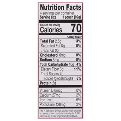 Mamma Chia Organic Vitality Snack Chia Squeeze Strawberry Banana Pack - 4-3.5 Oz - Image 4