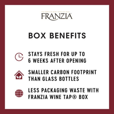 Franzia Wine Red Dark Red Blend - 5 Liter - Image 2