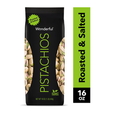 Wonderful Pistachios Roasted & Salted Pistachios - 16 Oz - Image 2