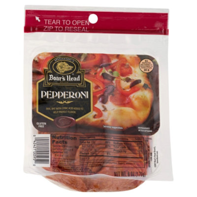 Boars Head Pepperoni Pouch - 6 Oz