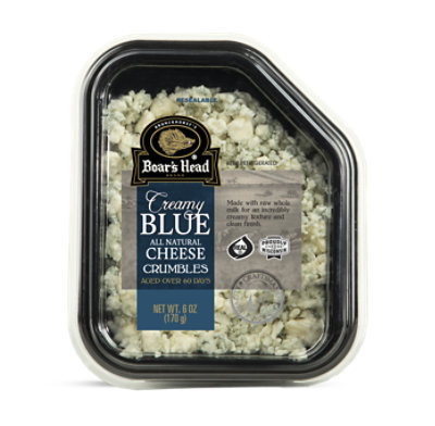 Boars Head Cheese Blue Creamy Crumbled - 6 Oz