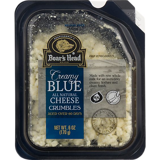 Boars Head Cheese Blue Creamy Crumbled - 6 Oz