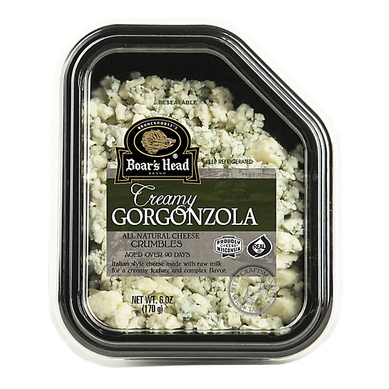 Boars Head Cheese Gorgonzola Crumbled - 6 Oz