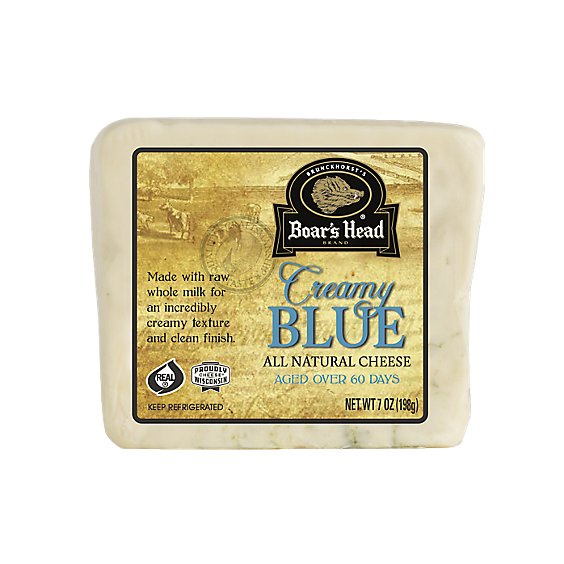 Boars Head Cheese Blue Pre-Cut - 7 Oz
