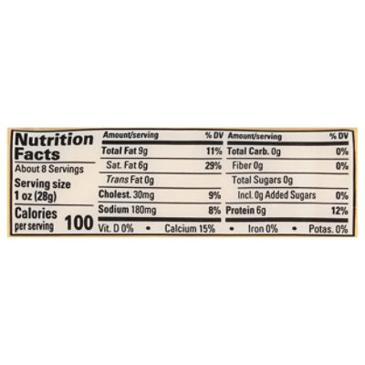 Boars Head Cheese Butterkase Pre-Cut - 8 Oz - Image 3