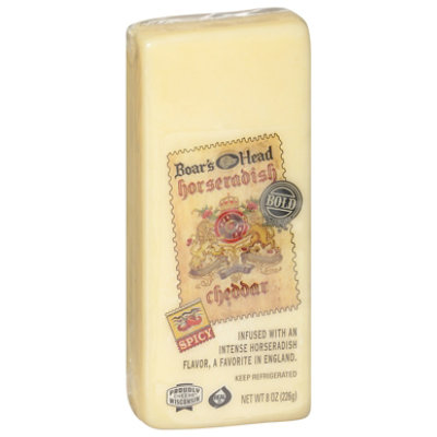 Boars Head Cheese Horseradish Cheddar Spicy - 8 Oz - Image 2