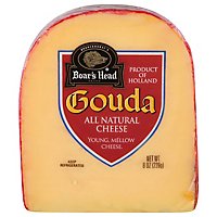 Boars Head Cheese Pre Cut Gouda - 8 Oz - Image 1