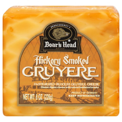 Boars Head Cheese Pre Cut Gruyere Smoked - 8 Oz - Image 2