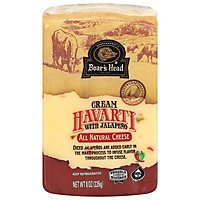Boars Head Cheese Pre Cut Cream Havarti With Jalapeno - 8 Oz - Image 1