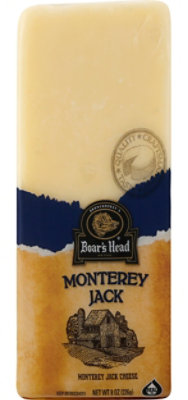 Boars Head Cheese Pre Cut Monterey Jack - 8 Oz - Image 1