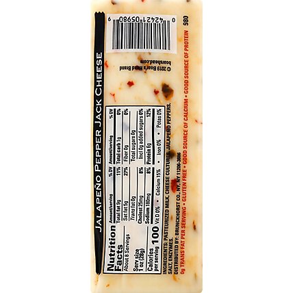 Boars Head Cheese Pre Cut Monterey Jack With Jalapeno - 8 Oz - Image 6