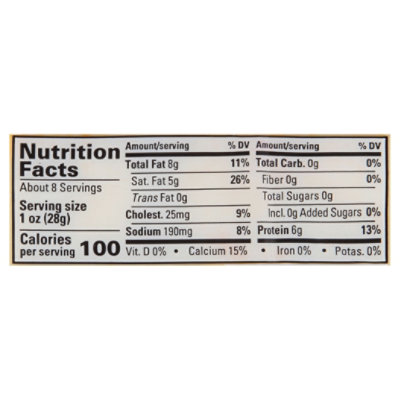 Boars Head Cheese Pre Cut Muenster - 8 Oz - Image 3
