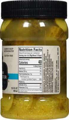 Boars Head Horseradish Pickle Chips - 15.5 Oz - Image 2